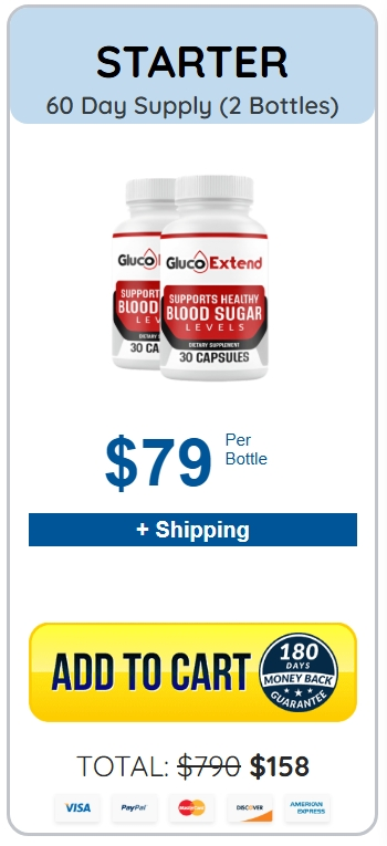 Gluco Extend 2 Bottles Pricing